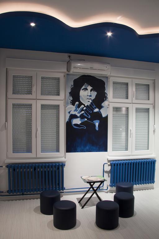 Pop Art Hostel Belgrád Szoba fotó